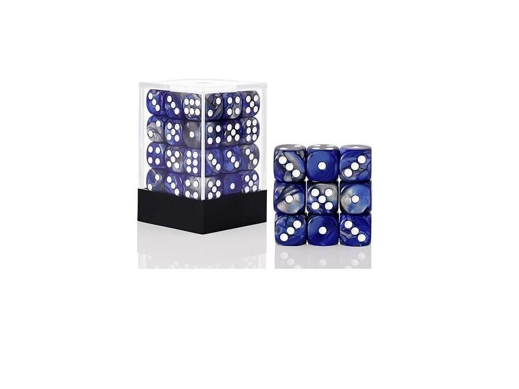 36 Piece Dice Set w/ Plastic Case, 12mm, D6