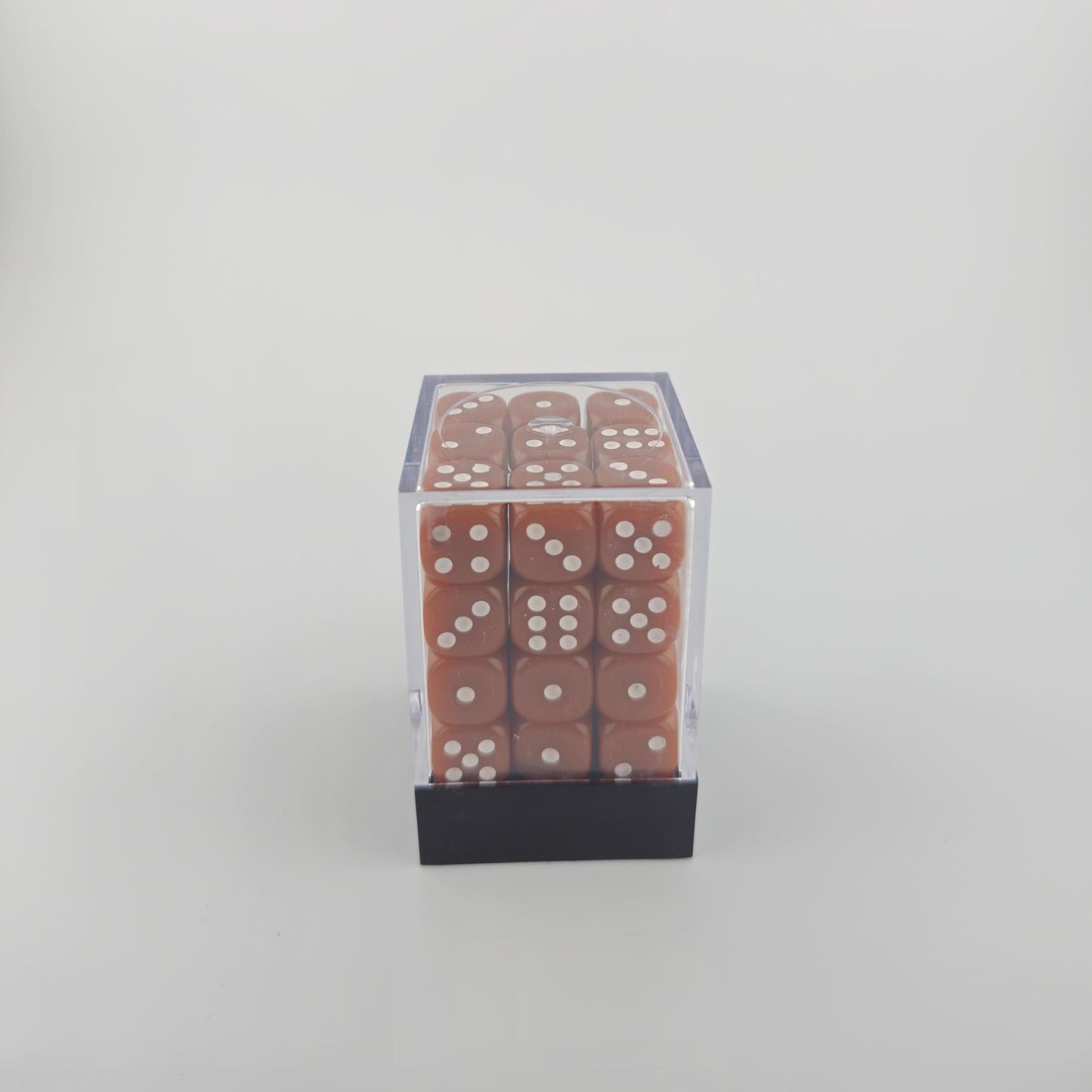 Falentry Dice 36 Piece Block Set (Solid Brown)