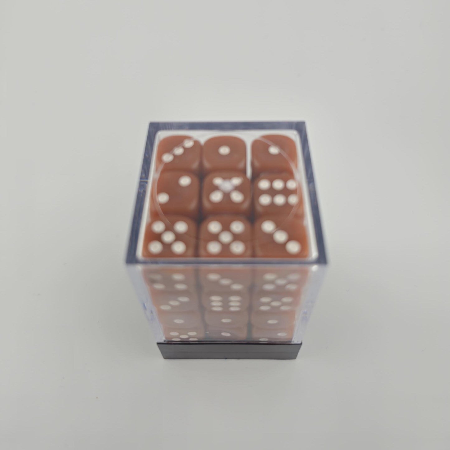 Falentry Dice 36 Piece Block Set (Solid Brown)