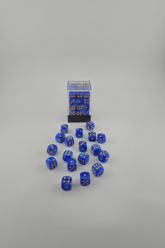 Falentry Dice 36 Piece Block Set (Pearl Blue)