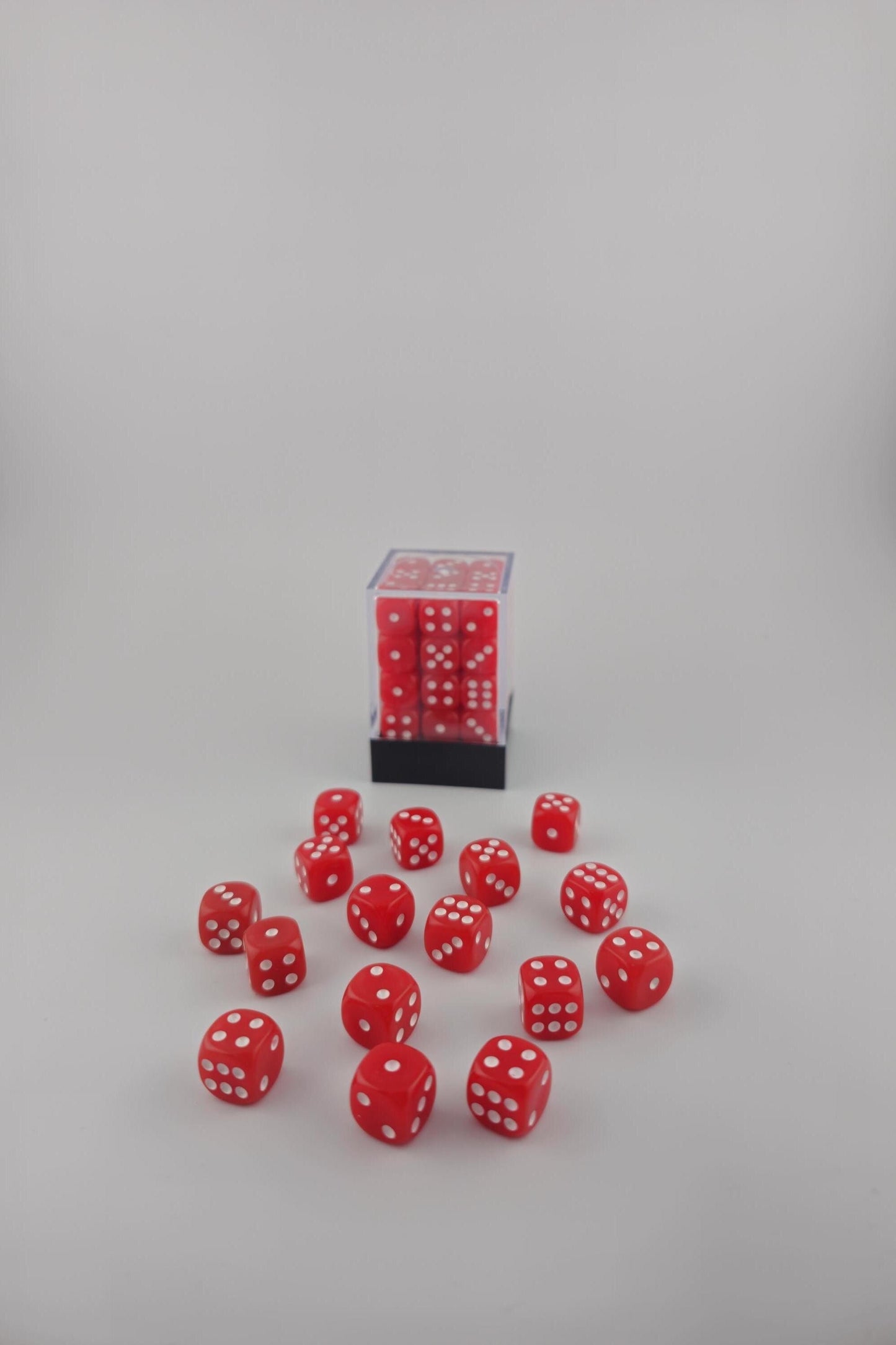 Falentry Dice 36 Piece Block Set (Solid Red)