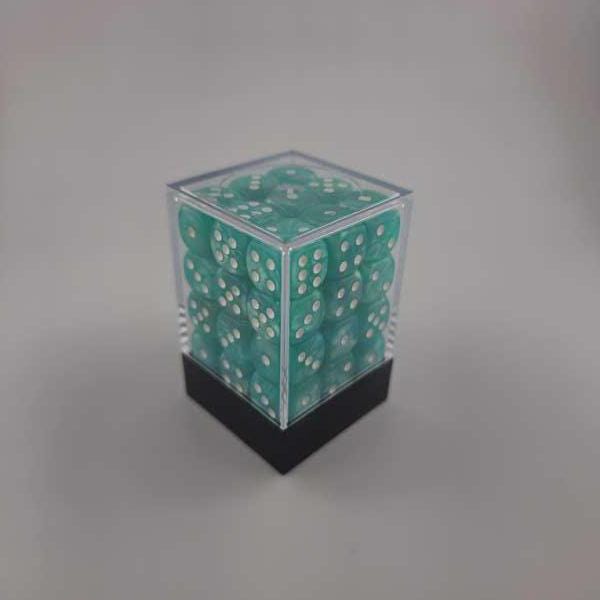 Falentry Dice 36 Piece Block Set (Pearl Teal)