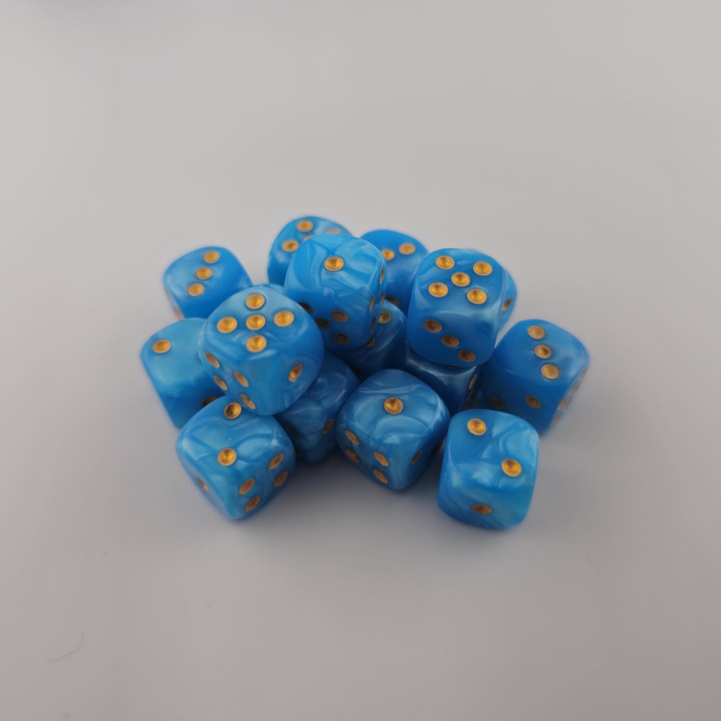 Falentry Dice 36 Piece Block Set (Pearl Lake Blue)