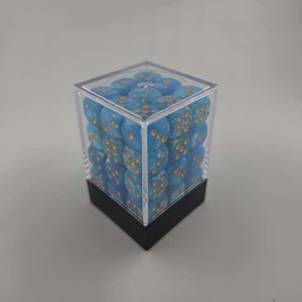 Falentry Dice 36 Piece Block Set (Pearl Lake Blue)