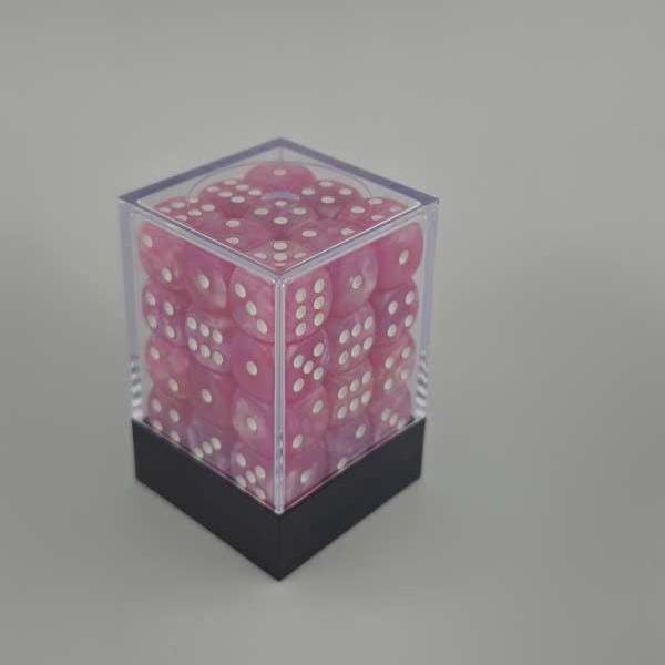 Falentry Dice 36 Piece Block Set (Pearl Pink)