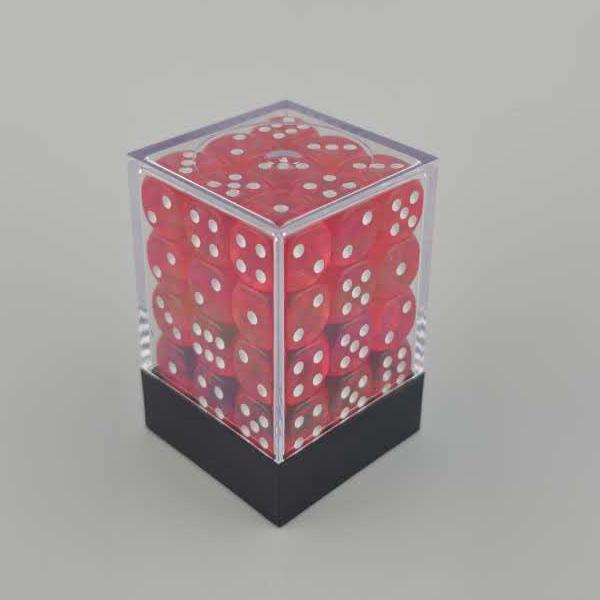 Falentry Dice 36 Piece Block Set (Translucent Red)