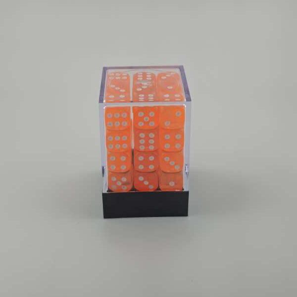 Falentry Dice 36 Piece Block Set (Translucent Orange)