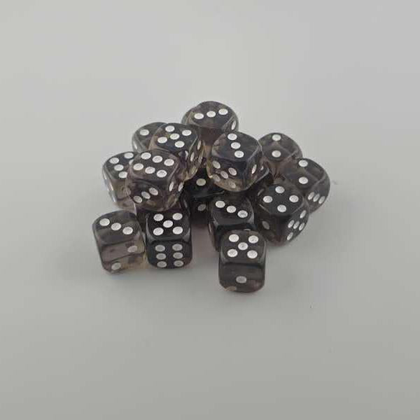 Falentry Dice 36 Piece Block Set (Translucent Black)