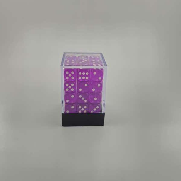 Falentry Dice 36 Piece Block Set (Translucent Purple )