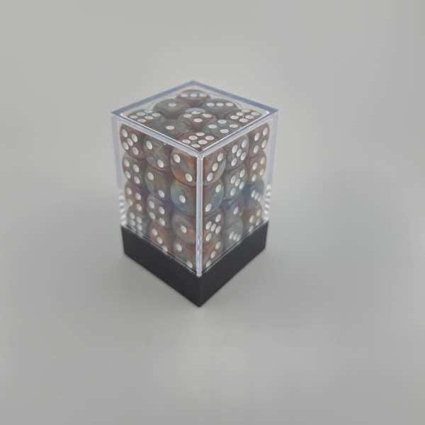 Falentry Dice 36 Piece Block Set (Swirl Gray Brown)