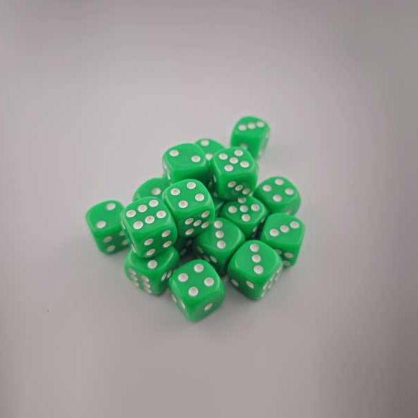 Falentry Dice 36 Piece Block Set (Solid Green)