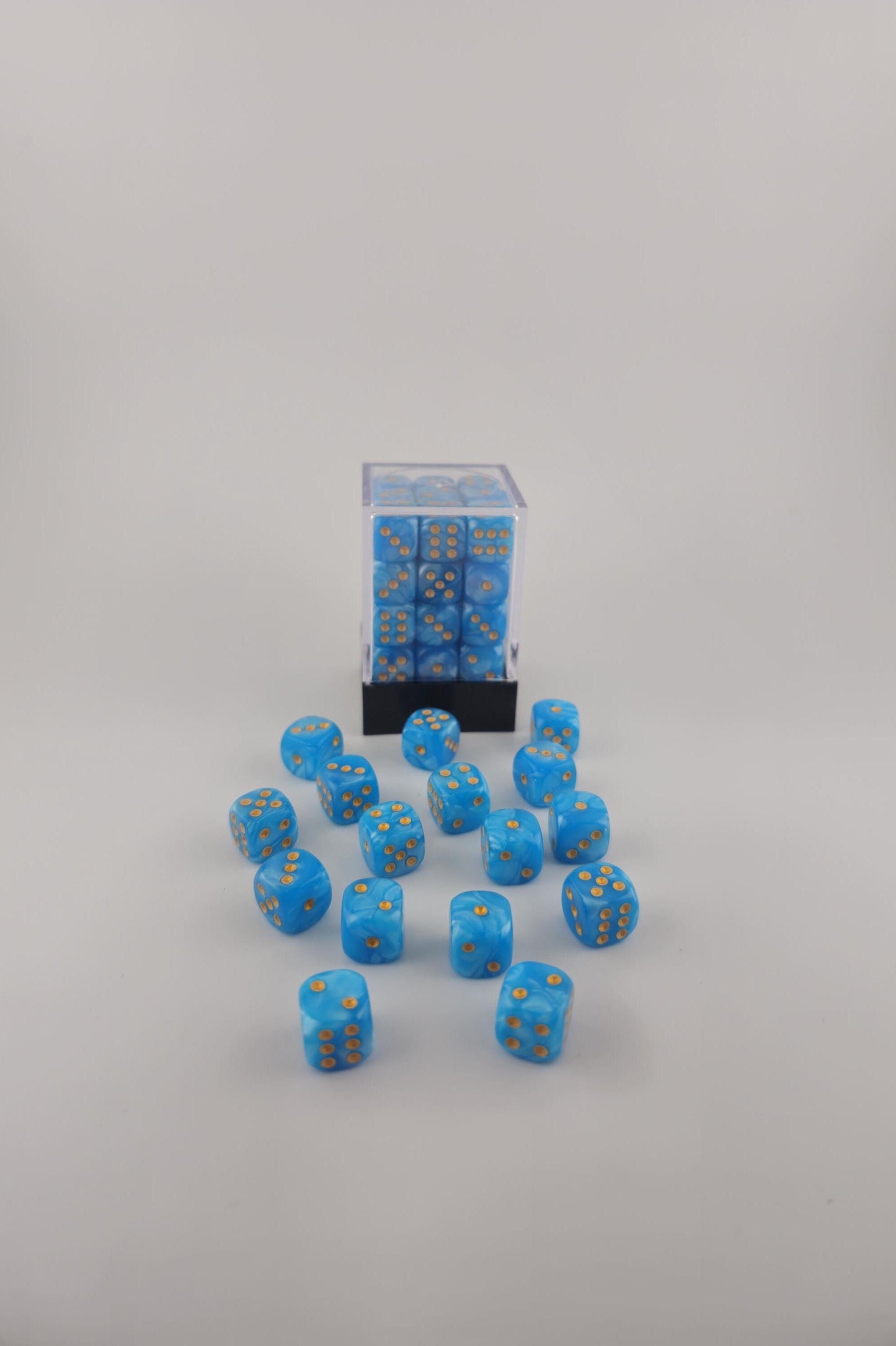 Falentry Dice 36 Piece Block Set (Pearl Lake Blue)