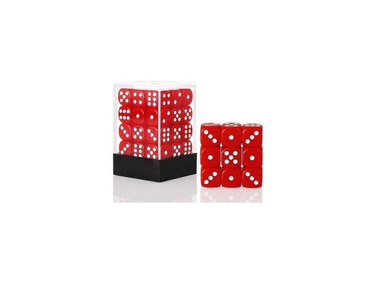 Falentry Dice 36 Piece Block Set (Solid Red)