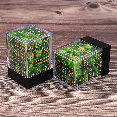 Falentry Dice 36 Piece Block Set (Pearl Green)