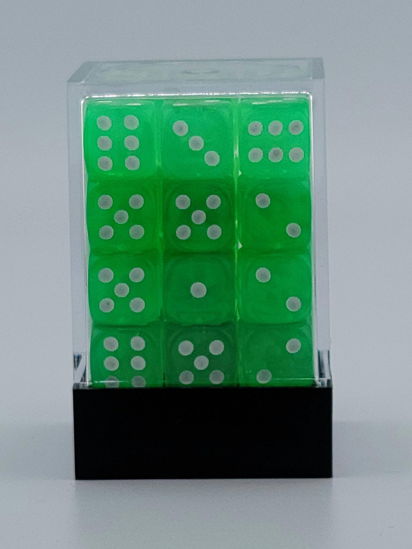 Falentry Dice 36 Piece Block Set (Translucent Green)