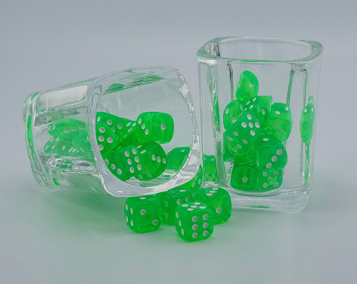 Falentry Dice 36 Piece Block Set (Translucent Green)