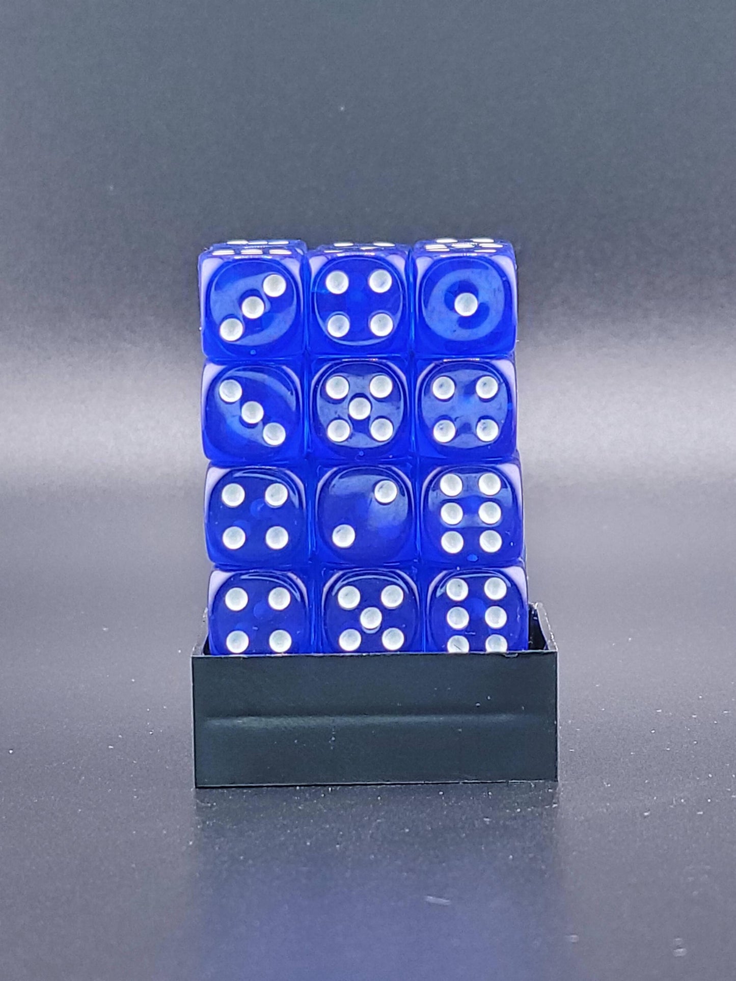 Falentry Dice 36 Piece Block Set (Translucent Blue)