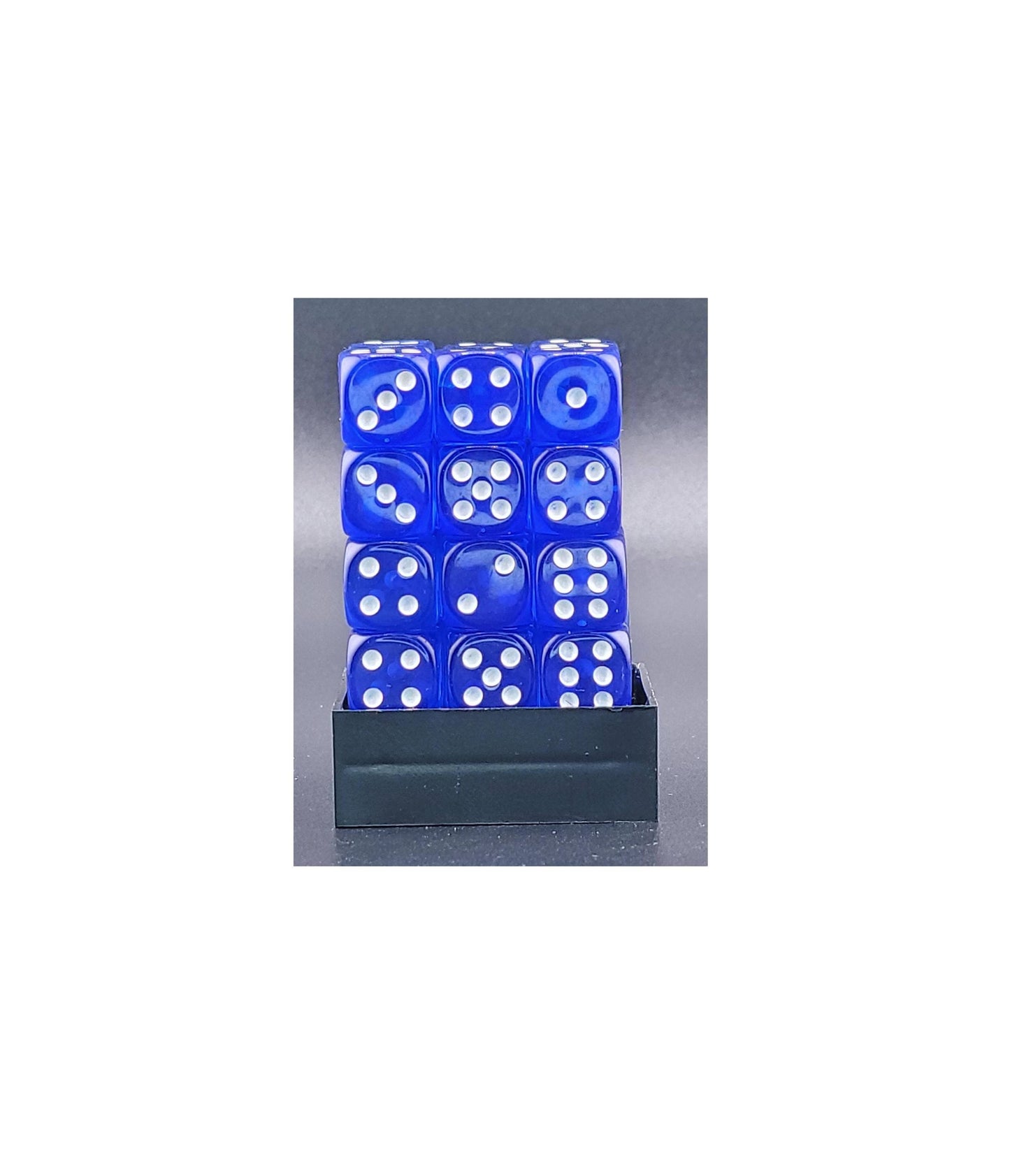 Falentry Dice 36 Piece Block Set (Translucent Blue)