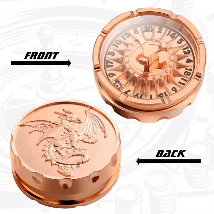 CasinRou G20 Roulette Spinner Dice (Copper)