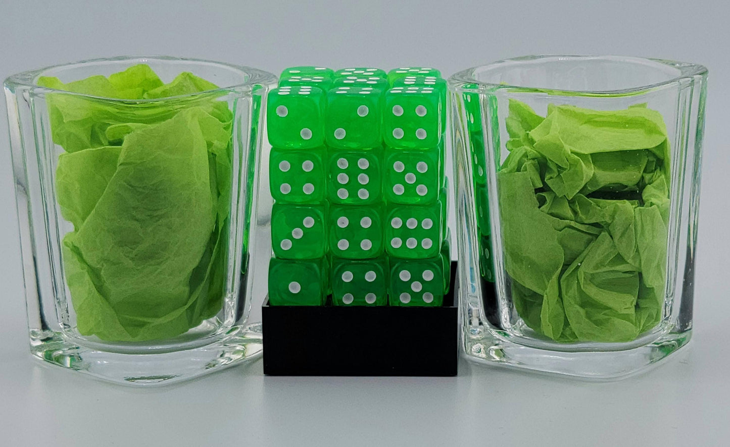 Falentry Dice 36 Piece Block Set (Translucent Green)