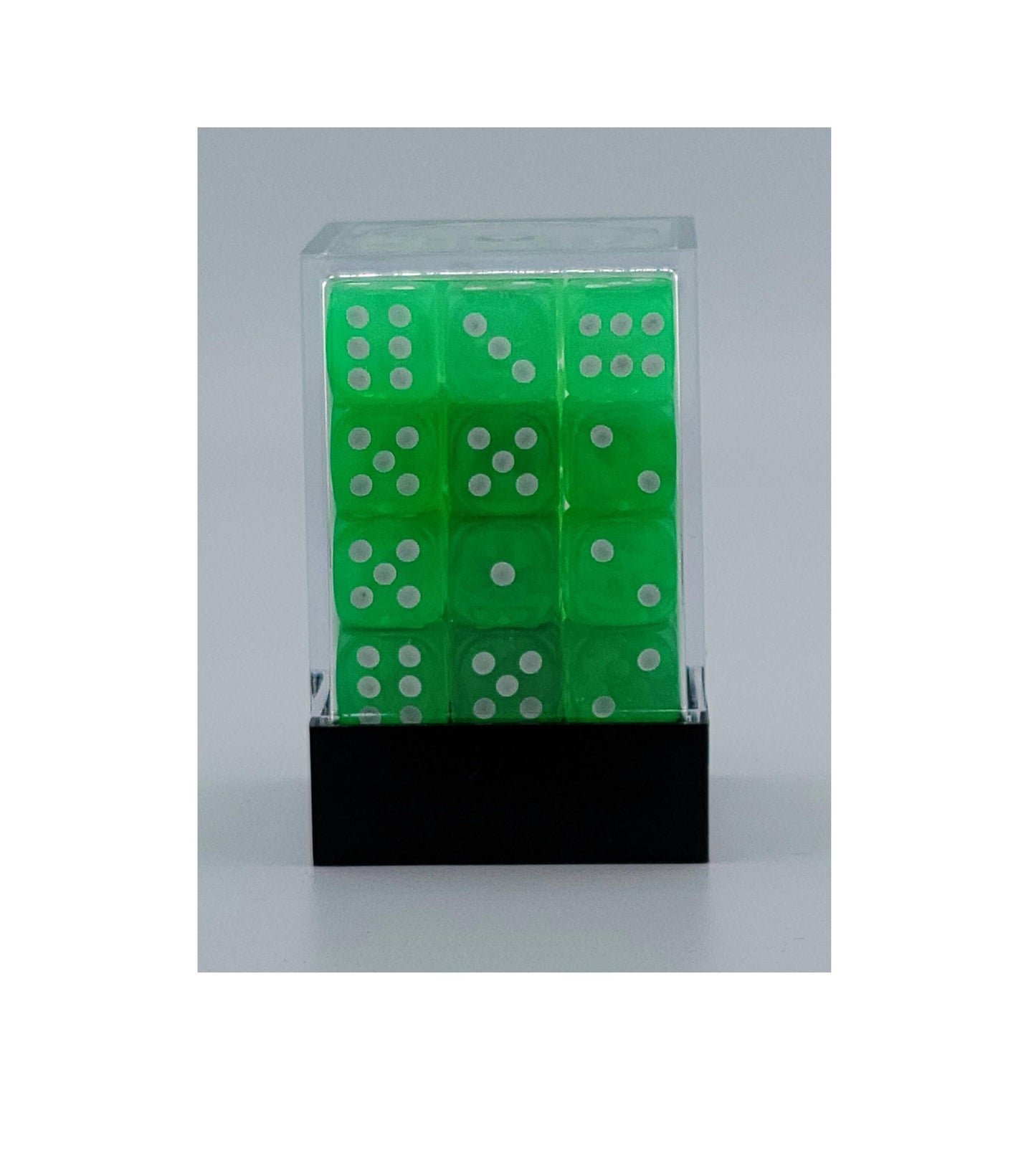 Falentry Dice 36 Piece Block Set (Translucent Green)