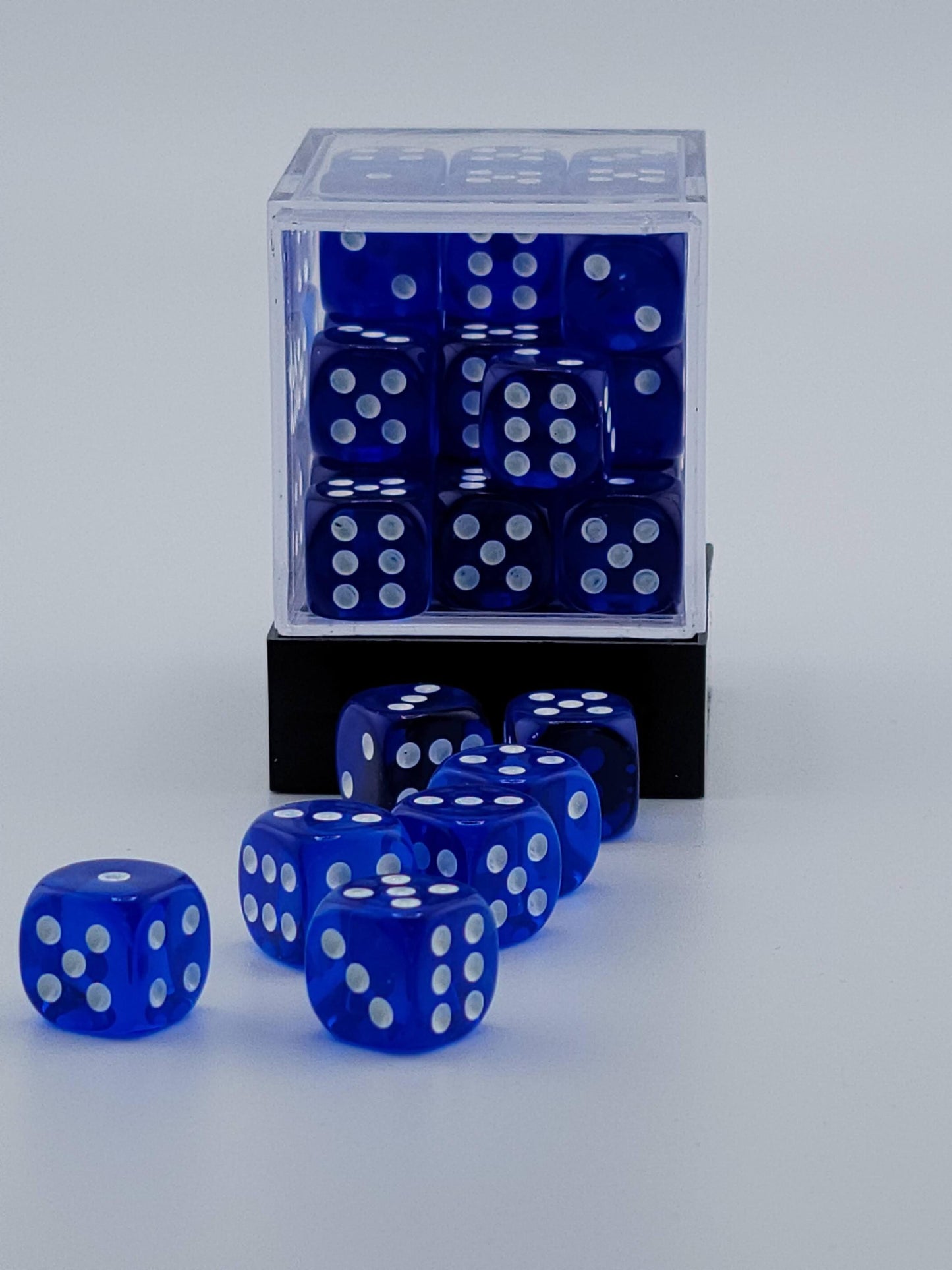 Falentry Dice 36 Piece Block Set (Translucent Blue)